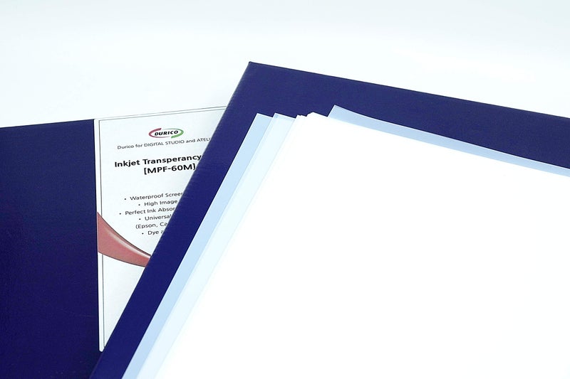 DURIX DURICO Translucent PET 5.3mil (135micron) Inkjet Film in Sheets for Screen Printing (11X17 IN/ 50 sheets) - Image 4